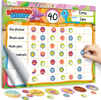 Kids Behavior & Responsibility Chart with 2,328 Reward Stickers