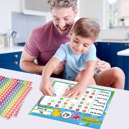 Kids Behavior & Responsibility Chart with 2,328 Reward Stickers